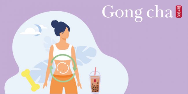 beneficios del bubble tea mujer gozando de los beneficios del bubble tea