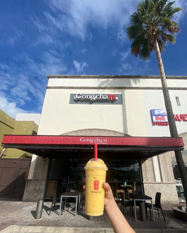 sucursal gong cha leon palmas por fuera