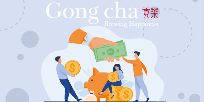 gente haciendo transacciones - gong cha