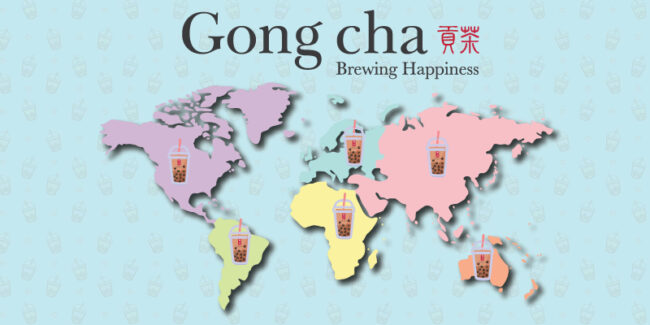 mapamundi con gong cha